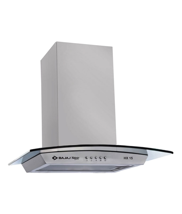 Bajaj 60cm Majesty HX 15 Decorative Glass Cooker Hood Image