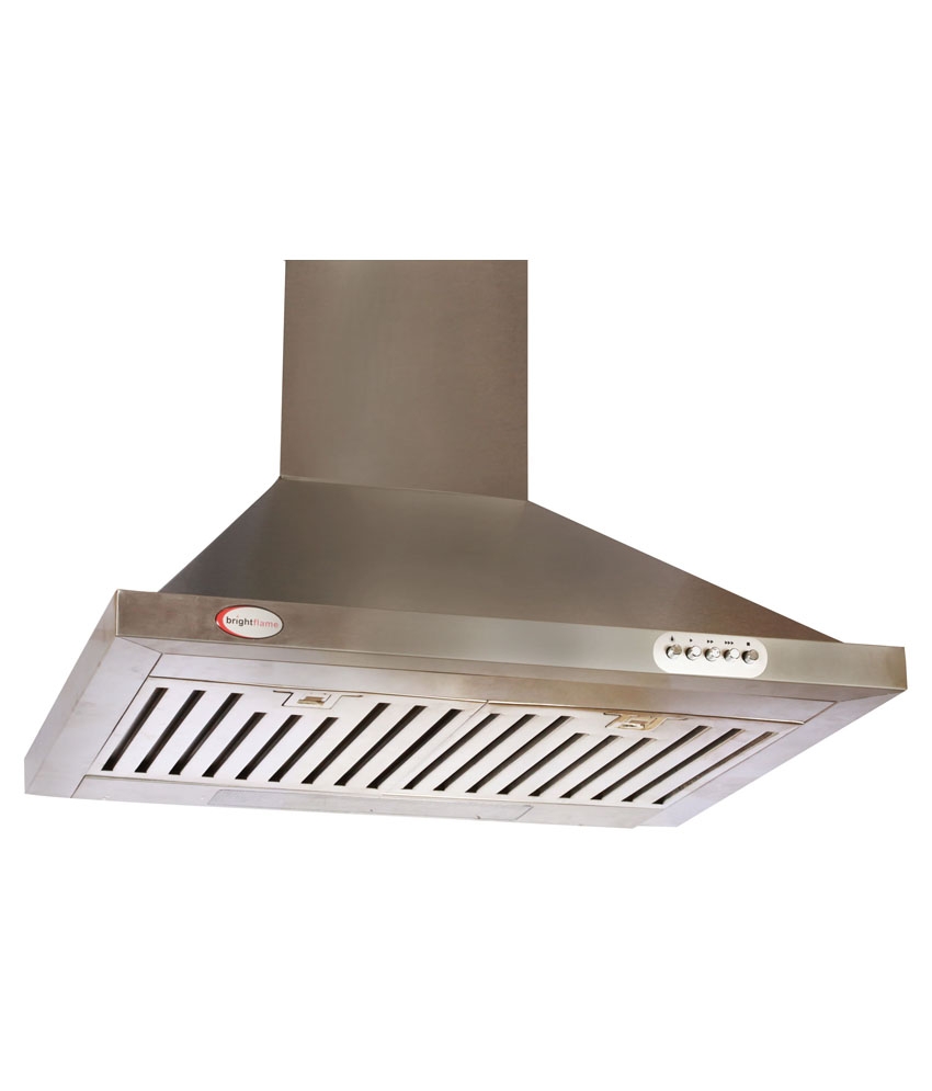 Brightflame Kitchen Chimney Lotus Hood - Full 1100 M3 Hr Suction 60 cm Image