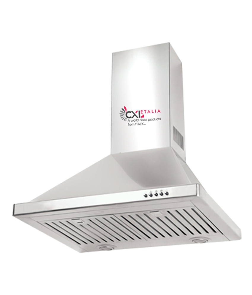 Cxl Etalia 60Cm 1000 M3 Hr Electric Chimney Alfa S.S Hood Chimney Image