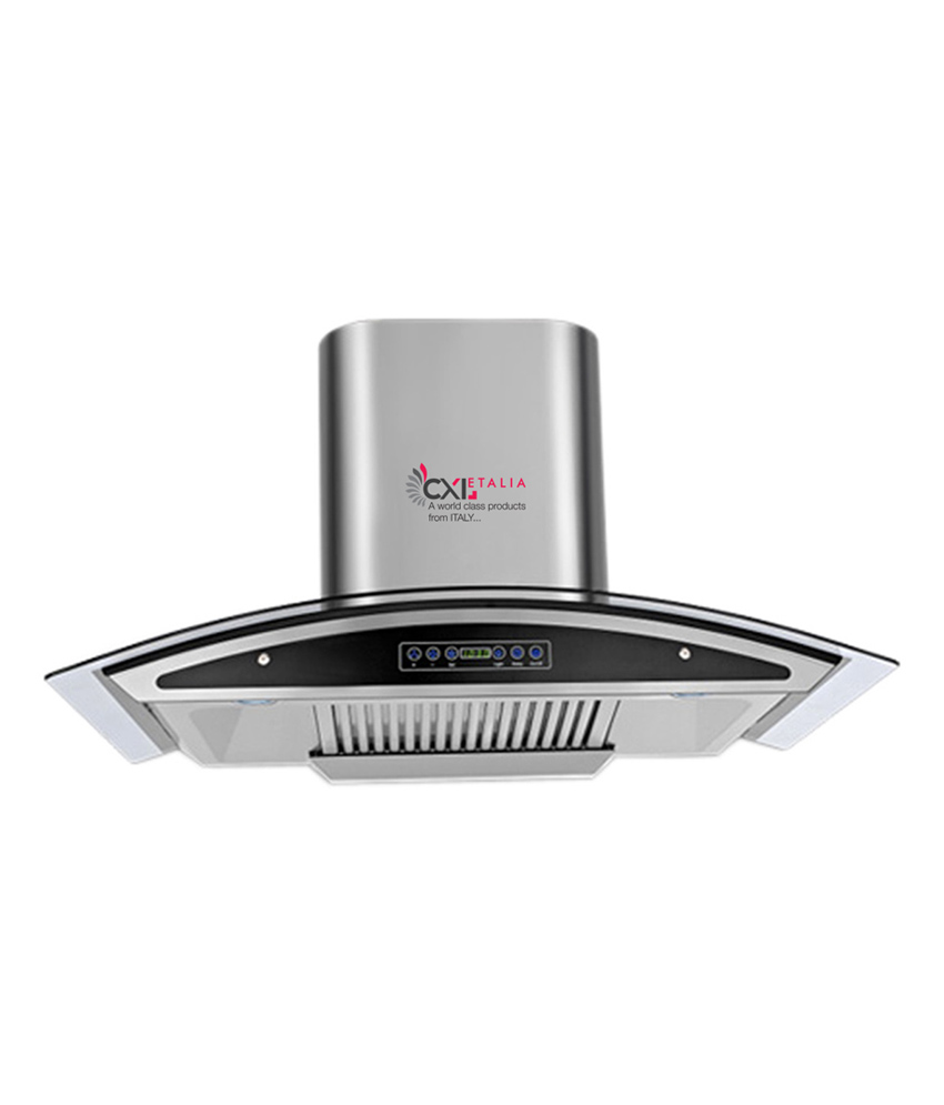 Cxl Etalia 90cm 1100 Auto Clean Chimney With Baffle Filter Hood Chimney Image