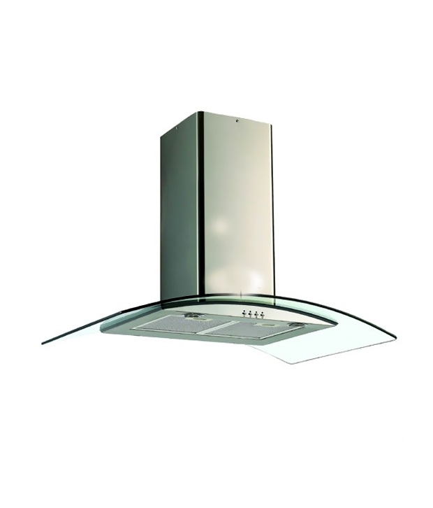 De Pearl 90cm 1000 M3 hr Callista90 Hood Chimney Hood Chimney Metalic Colour Image