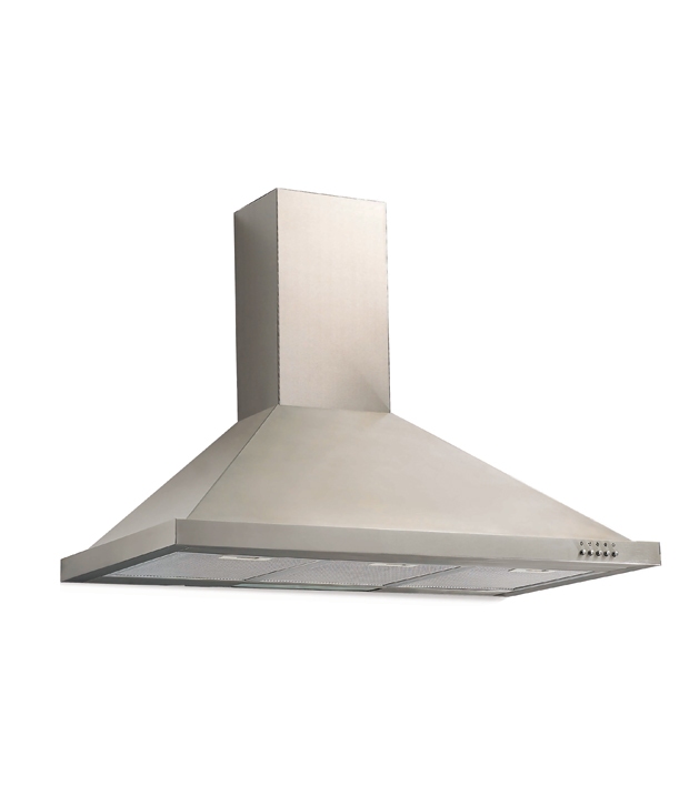 De Pearl 90cm 1000 M3 hr Orizon Hood Chimney Hood Chimney Metalic Colour Image