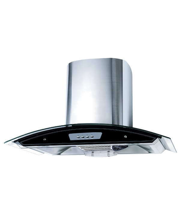 De Pearl 90cm 1000 M3 hr Vera Hood Chimney Hood Chimney Metalic Colour Image