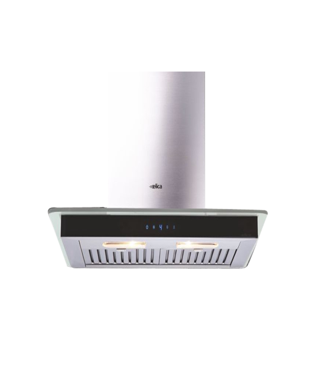 Elica 60cm Flat Glass TC3V Power Plus LED Chimney Image