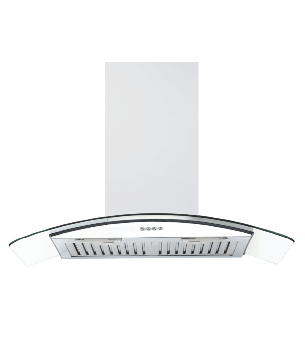 Elica 90cm 1150 Glace Ltw 90 Power Plus Slim Hood Chimney Image