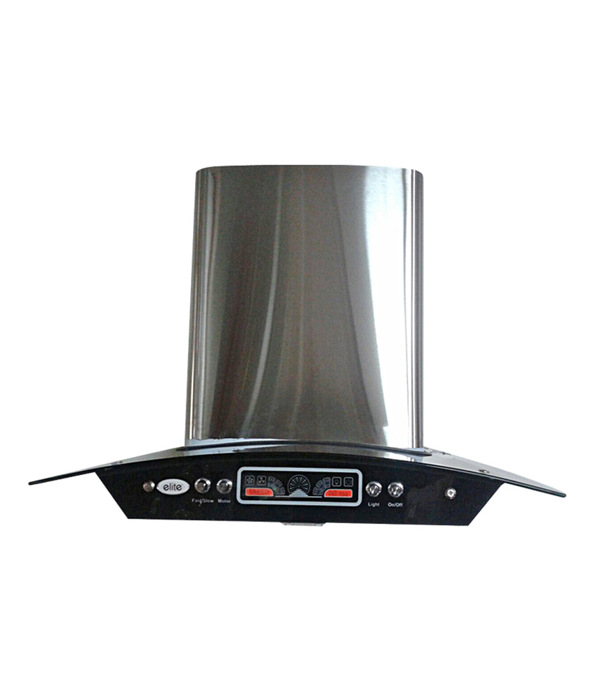 Elite 60cm Push Buttons Hood Chimney Image