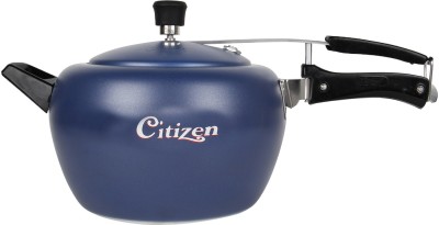 Citizen Apple Blue Matte Finish Induction Base 5.5 L Pressure Cooker Image