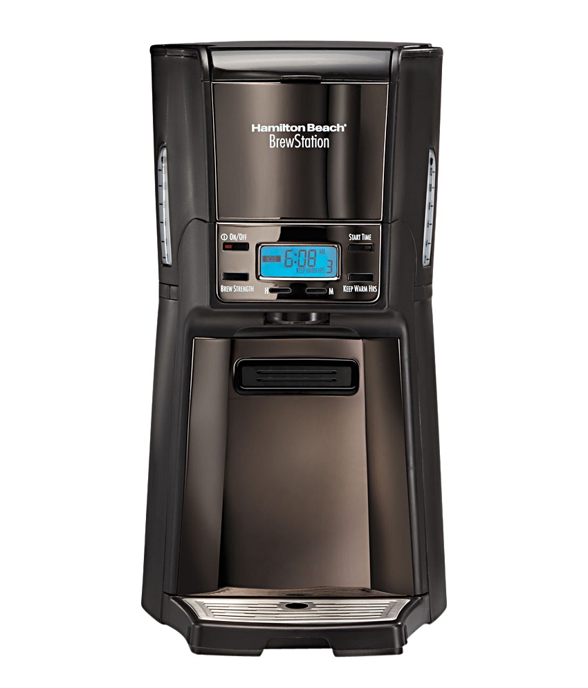 Hamilton Beach BrewStation Summit Black Ice 48467 12 Cups Coffee Maker Image