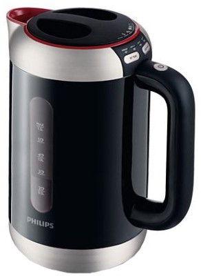 Philips Black HD4686 1.5 L Electric Kettle Image