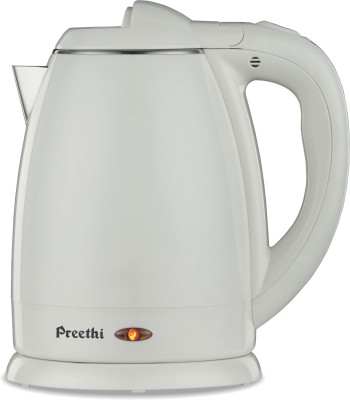 Preethi PREETHI SNOW WHITE 1.2L 1.2 L Electric Kettle Image