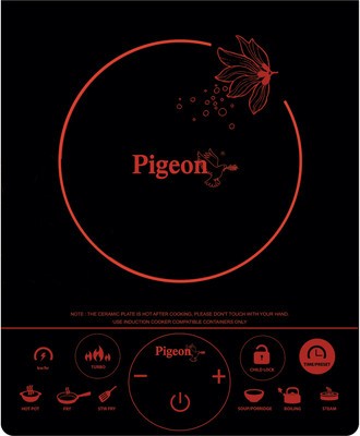 Pigeon Rapido Touch with 2 In 1 Base Junior Kit Induction Cooktop Image