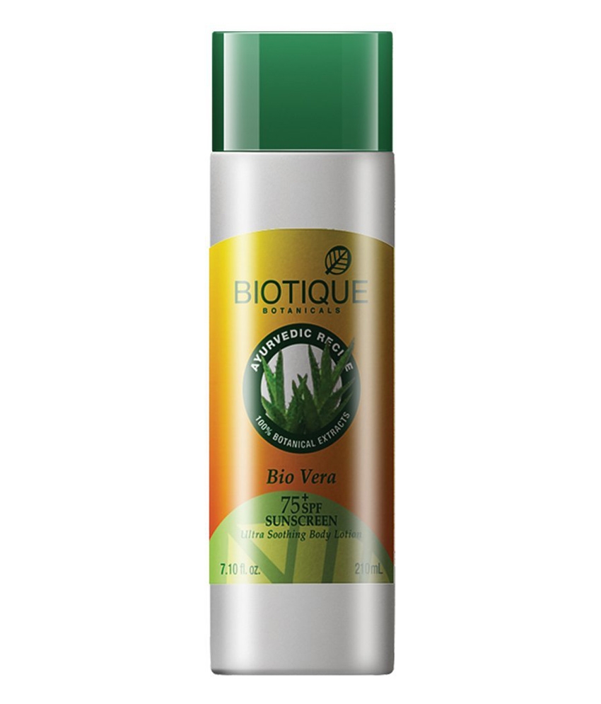 Biotique Bio Vera Ultra Soothing Body Lotion SPF 75+ Image