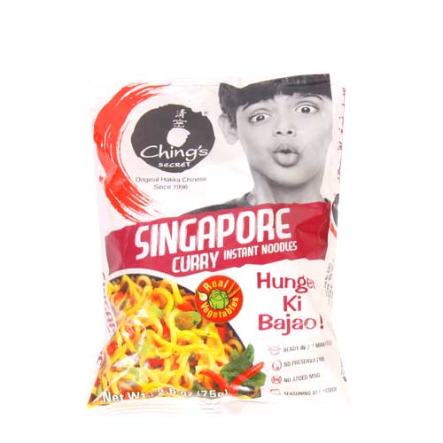 Chings Singapore Curry Instant Noodles Image