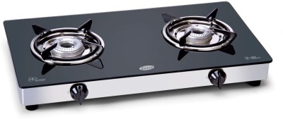 Glen Glass Cooktop Manual 2 Burner Gas Stove Image