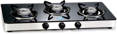 Glen Glass Cooktop Manual 3 Burner Gas Stove Image