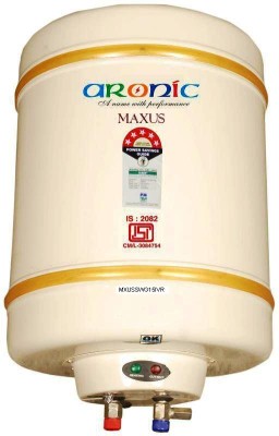 Aronic MAXUS 5 Star (BEE) 15 L Storage Water Geyser Image