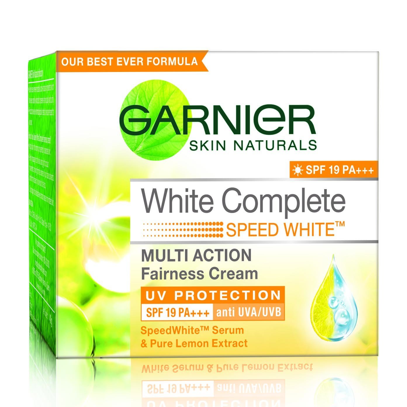 Garnier Skin Naturals White Complete Multi Action Fairness Cream Image