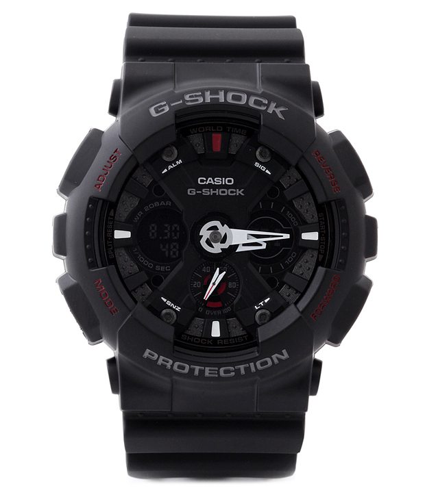 Casio GA120-1A G Shock Analog Digital Watch Image