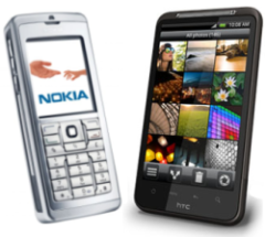 Feature Phones vs Smart Phones Image