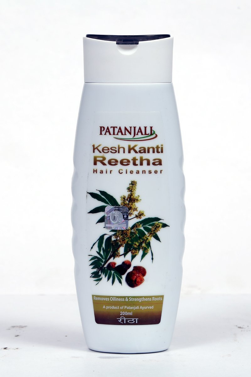 Patanjali Kesh Kanti Reetha Hair Cleanser Shampoo Image