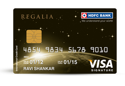 HDFC Regalia Credit Card Image