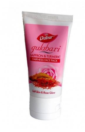 Dabur Gulabari Saffron & Turmeric Fairness Face Pack Image