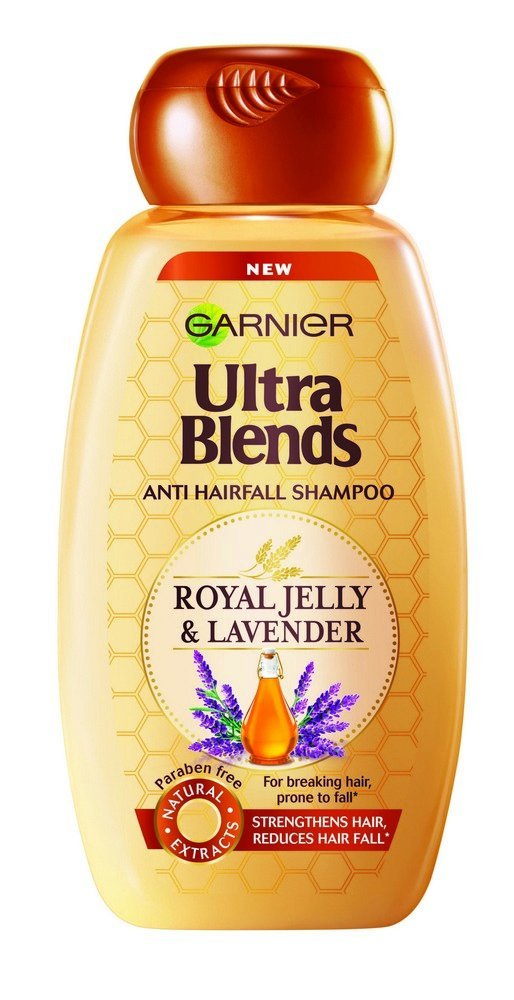 Garnier Ultra Blends Royal Jelly & Lavender Shampoo Image