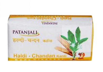 Patanjali Haldi Chandan Kanti Body Cleanser Soap Image