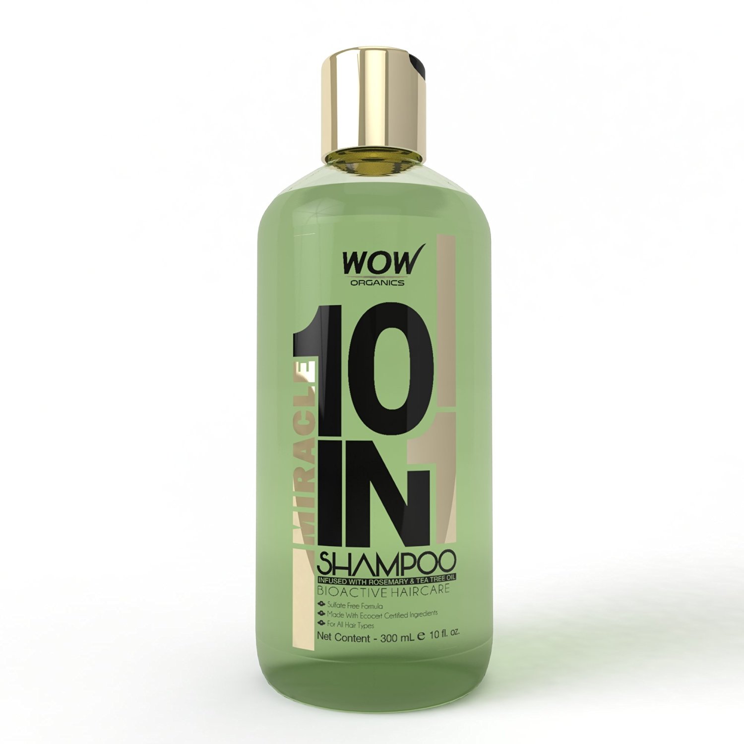 WOW Organics Miracle 10 in 1 Shampoo Image