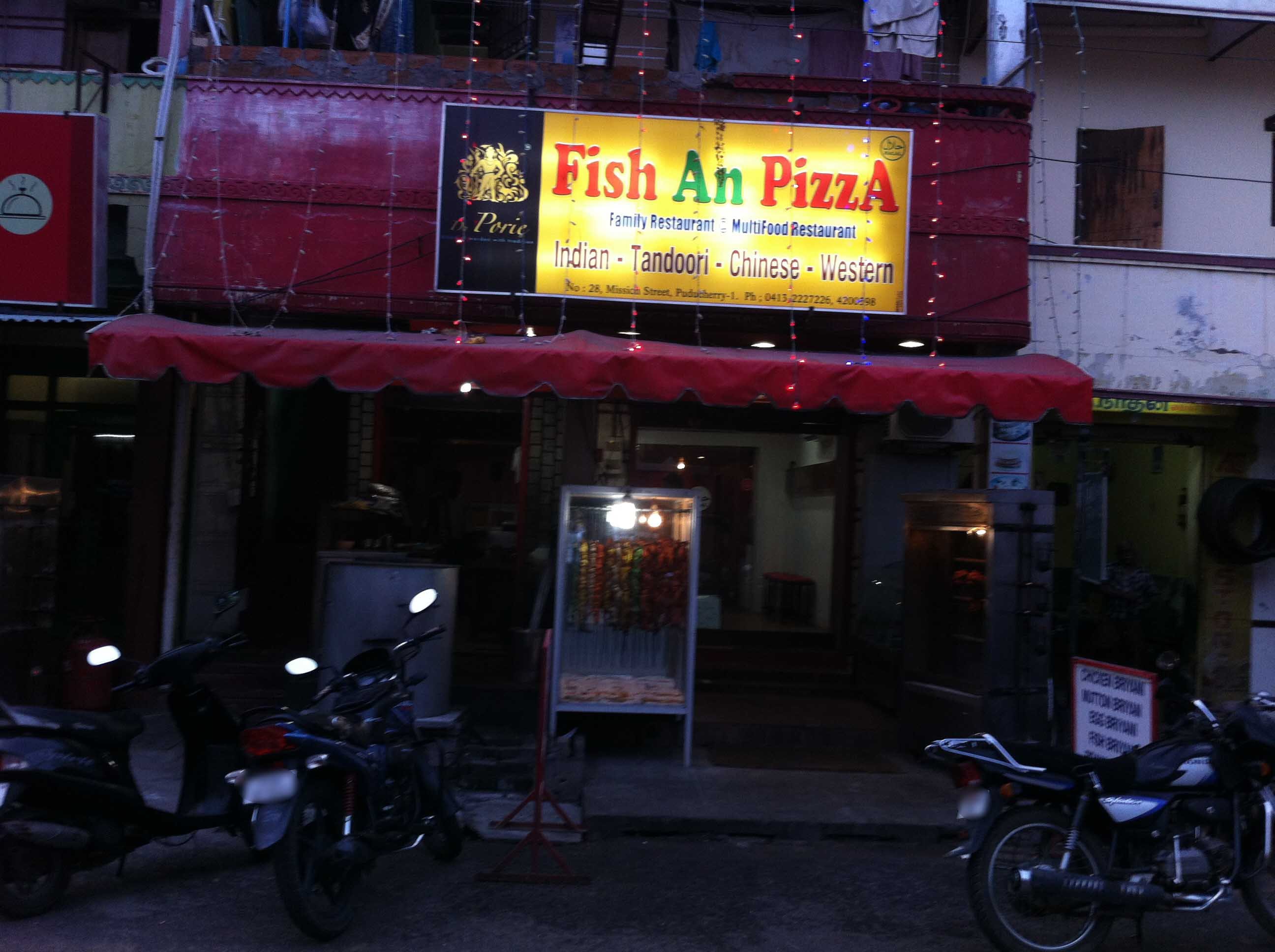 Fish An Pizza - Heritage Town - Puducherry Image