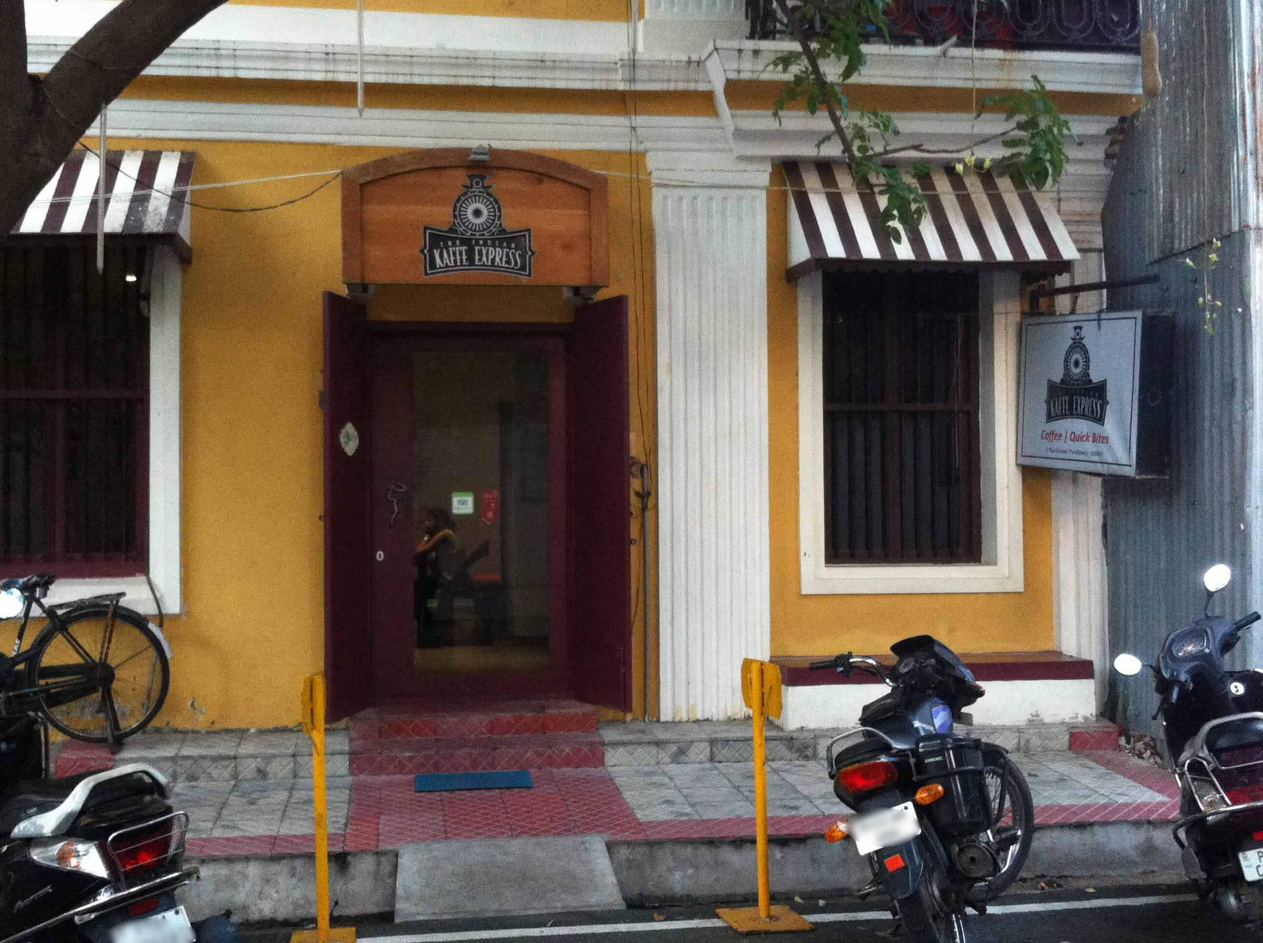 The Indian Kaffe Express - White Town - Puducherry Image