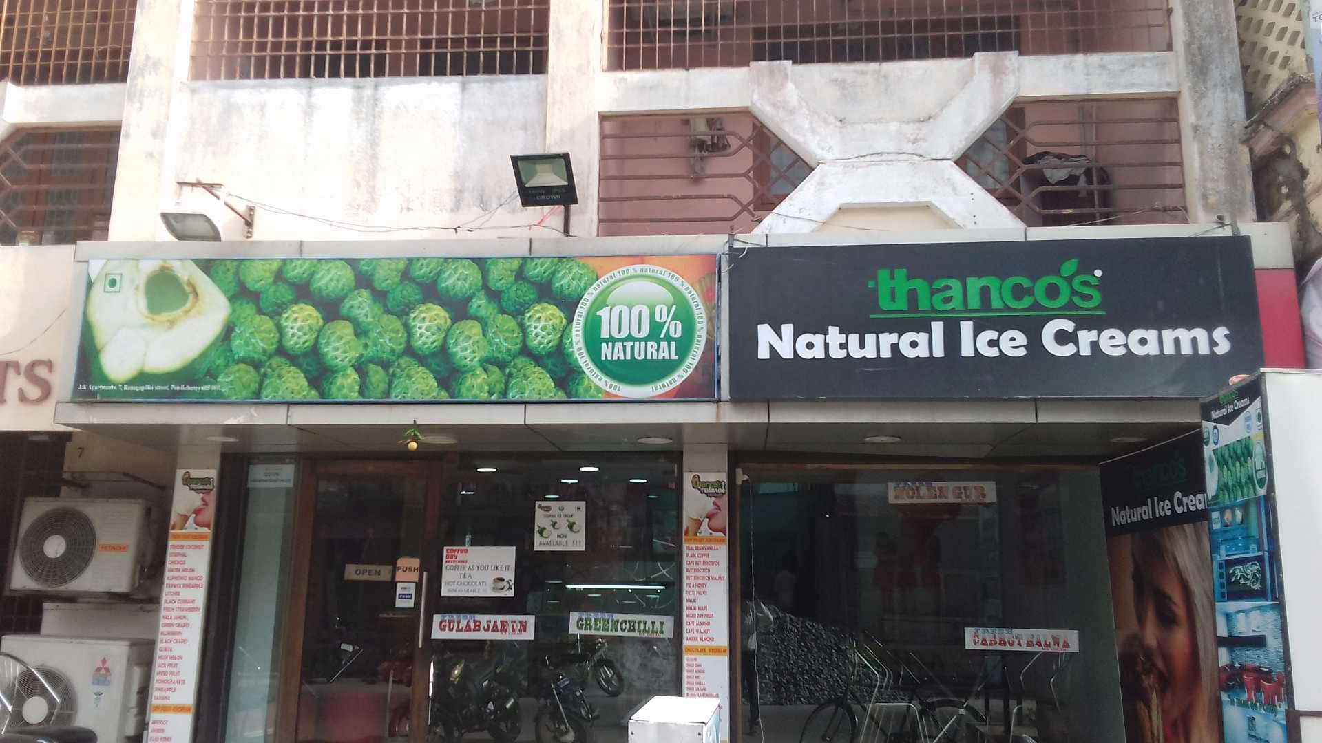 Thanco's Natural Ice Cream - MG Road - Puducherry Image