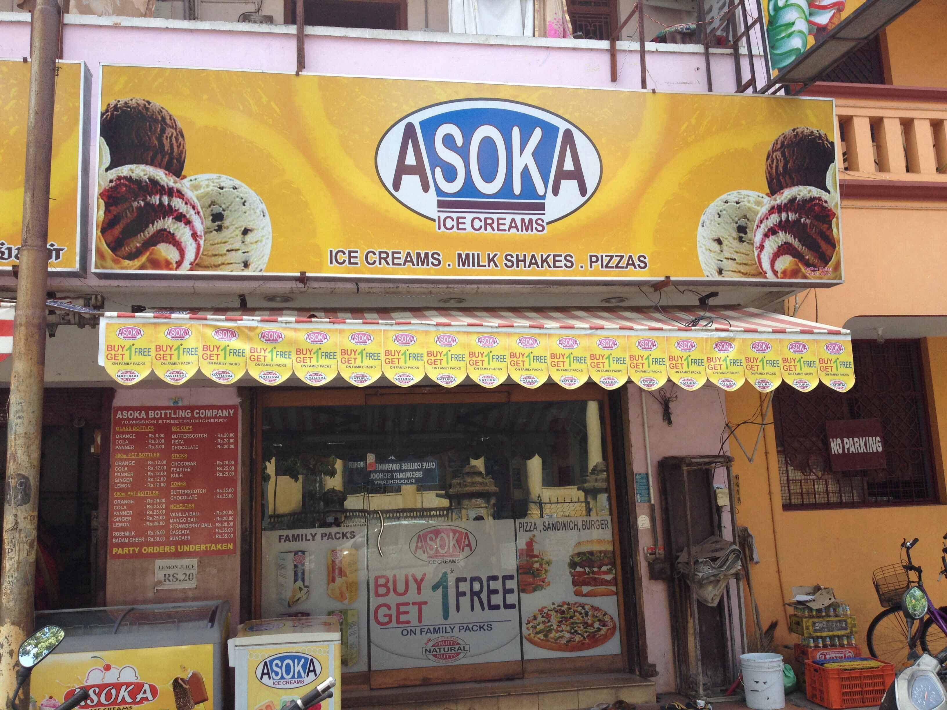 Ashoka Ice Creams - MG Road - Puducherry Image