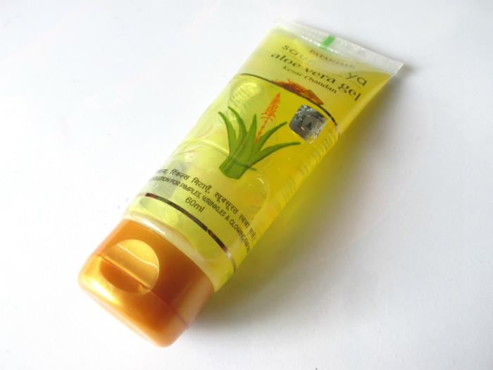 Patanjali Saundarya Aloe Vera Gel Kesar Chandan Image