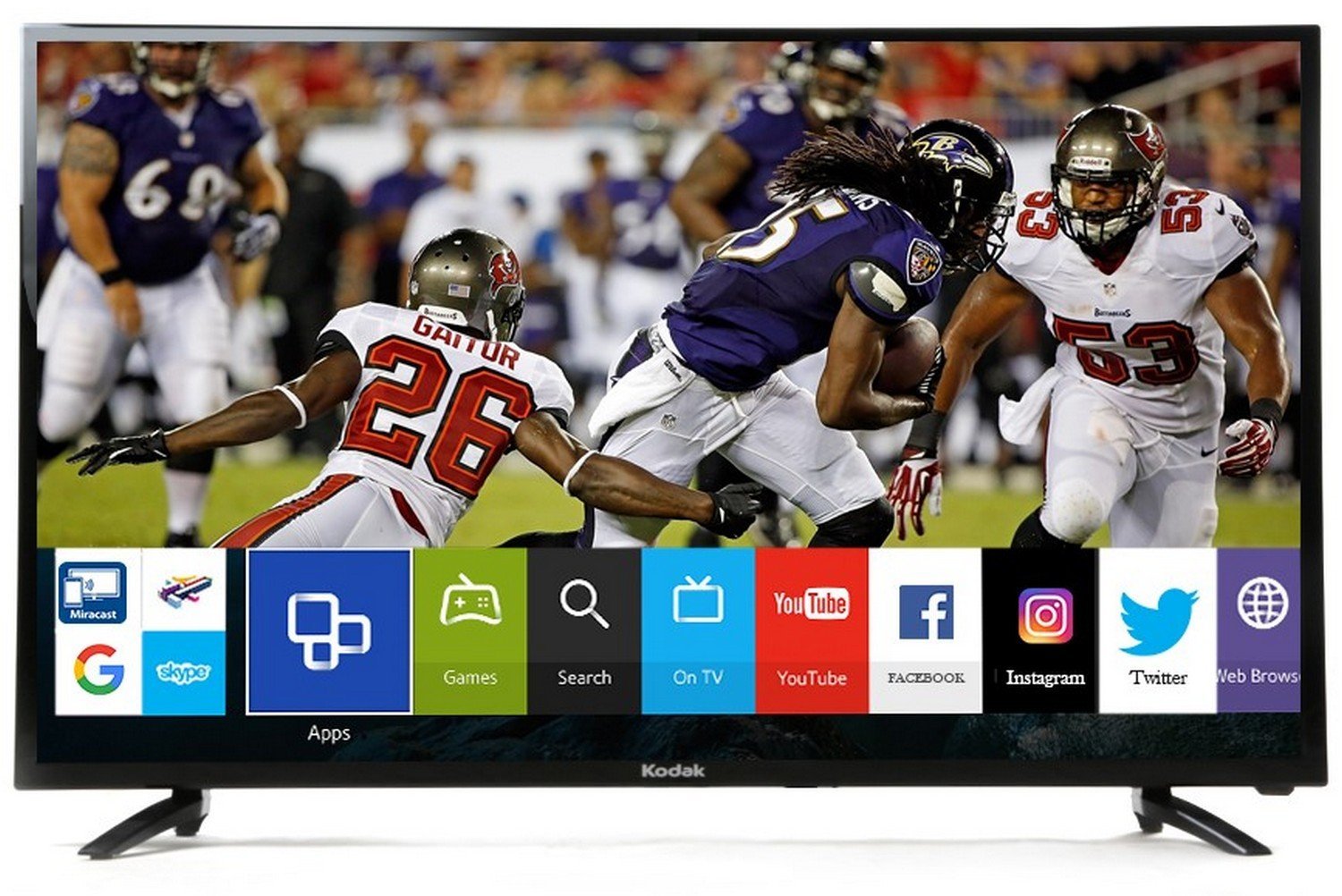 Kodak 40FHDX Smart Full HD LED TV Image