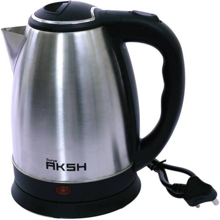 Surya Aksh Solid Stainless Steel Body Electric Kettle Image