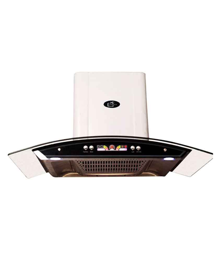 Elegant ELE-1008_60+ELE-1019 AI 1100 m3/hr 60 cm Stainless Steel Hood Chimney Image