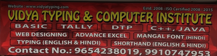 Vidya Typing & Computer Institute - New Delhi Image