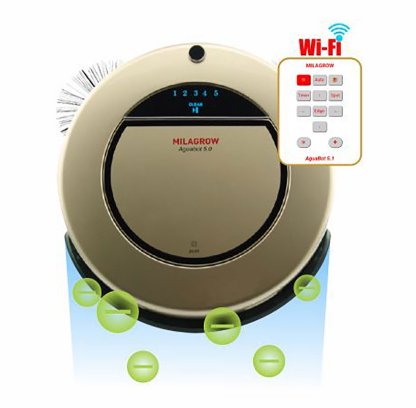 Milagrow AguaBot 5.0 Wi-Fi Robotic Floor Cleaner Image