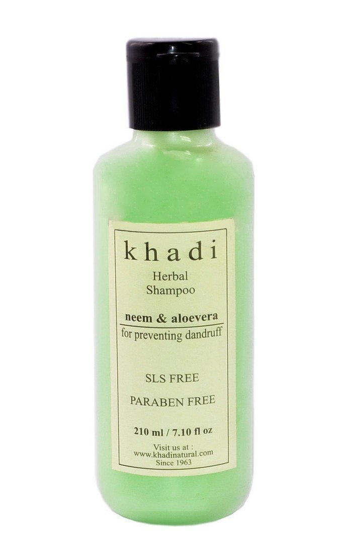 Khadi Neem & Aloevera Herbal Shampoo Image