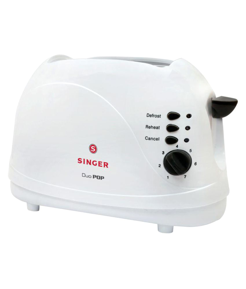 Singer Duo Pop 700 W Pop Up Toaster Image