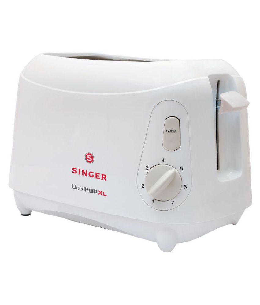 Singer Duo Pop XL 800 W Pop Up Toaster Image