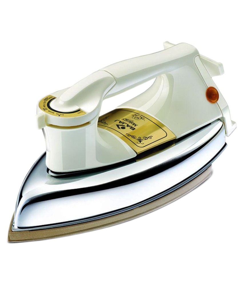 Bajaj DHX9 Dry Iron Steel Ivory Image