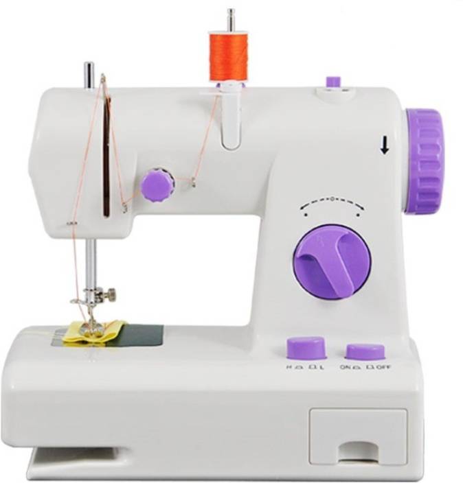 Shopper52 New Double Thread FHSM-208 - DTHRSEWM001 Electric Sewing Machine Image