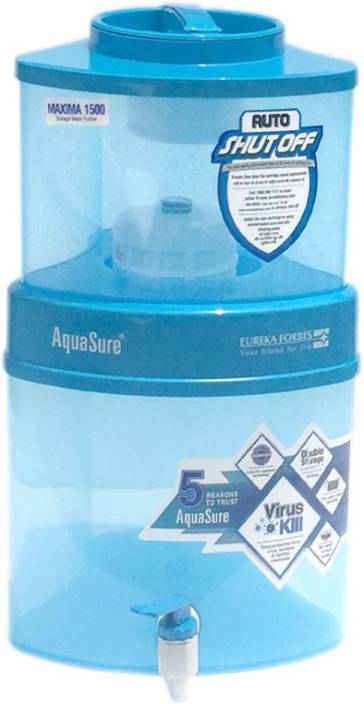 Eureka Forbes Aquasure 15 ltr Maxima 4000 15 L EAT Water Purifier Image