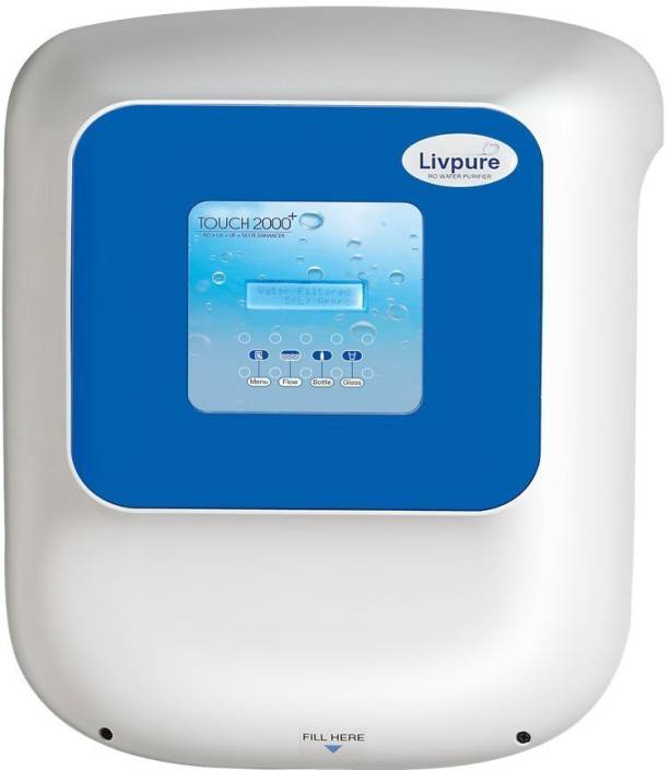 Livpure Touch 2000 PLUS 8.5 L RO + UV +UF Water Purifier Image