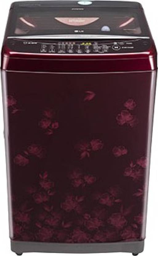 LG 7 kg Fully Automatic Top Load Washing Machine T8068TEELX Image