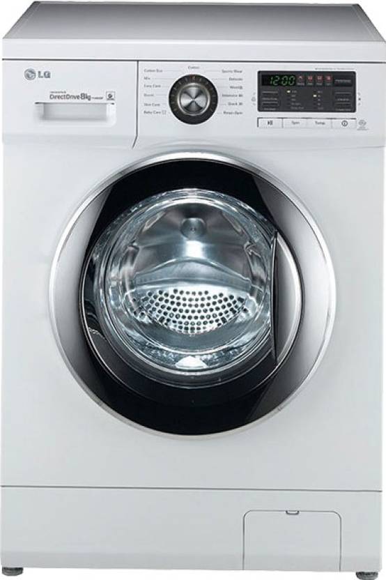 LG 8 kg Fully Automatic Front Load Washing Machine (FH496TDL23) Image