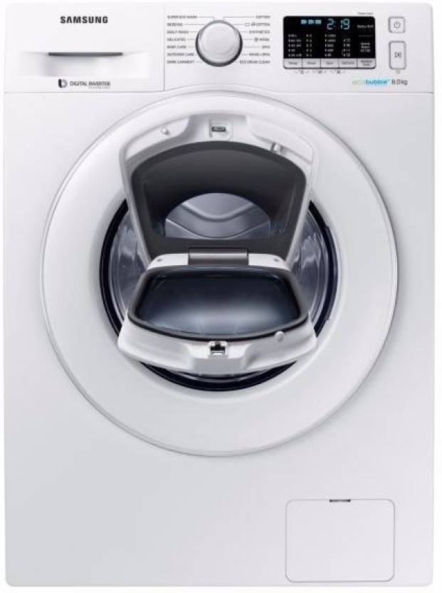 Samsung 8 kg Fully Automatic Front Load Washing Machine WW80K5210WW/TL Image