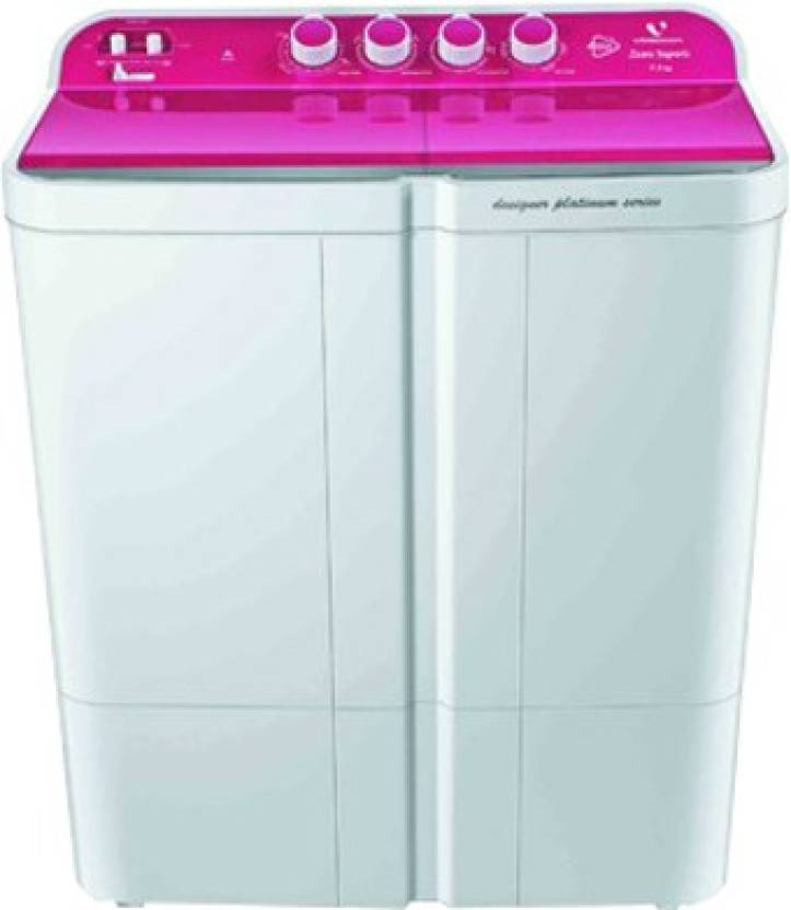 Videocon 7.5 kg Semi Automatic Top Load Washing Machine (WMVS75Z14-LPA) Image